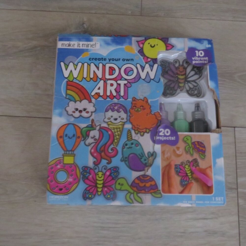 CREATE YOUR OWN Make It Mine Window Art Kit